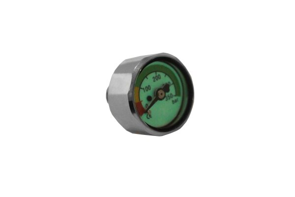 Produktbild von Mini-Öldruckmanometer – 0–20 Bar / 0–300 Psi, Doppelte Skala, 4,2 Cm Zifferblatt, 1/8 BSPT, Tragbar, Für Luft, Öl & Kraftstoff