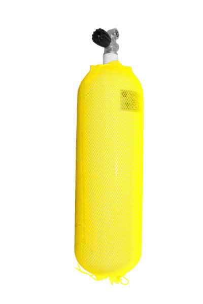 Flaschenschutznetz 10L Gelb #P12520