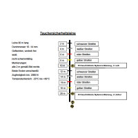 Tauchersicherheitsleine 80m